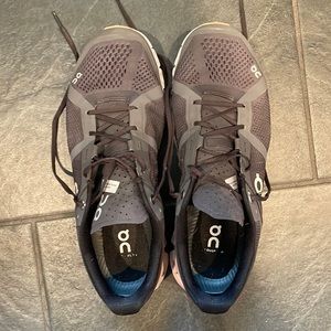 On cloud running shoes